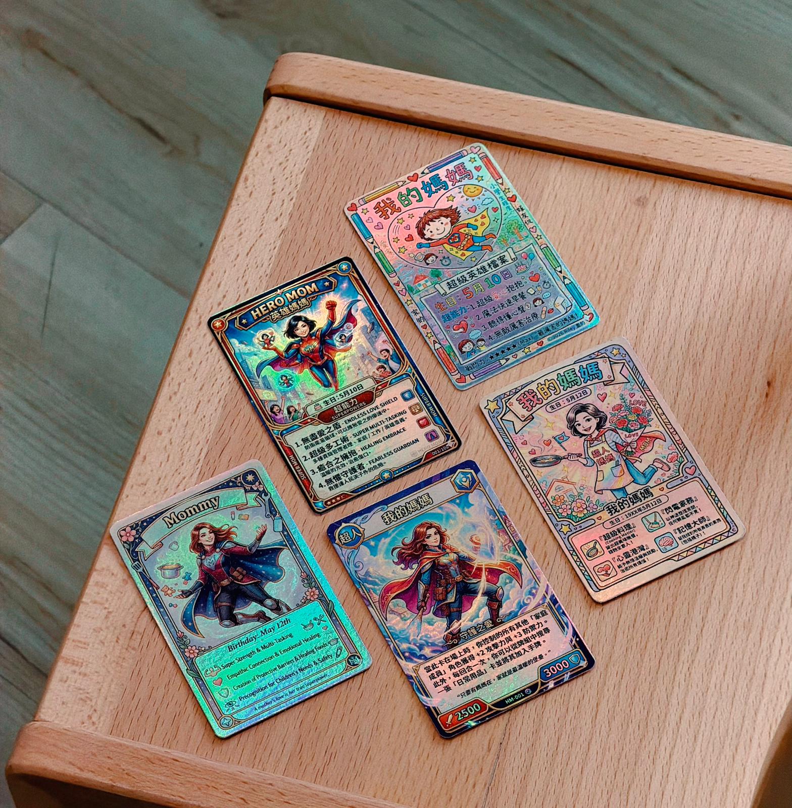 英雄媽媽遊戲卡設計比賽